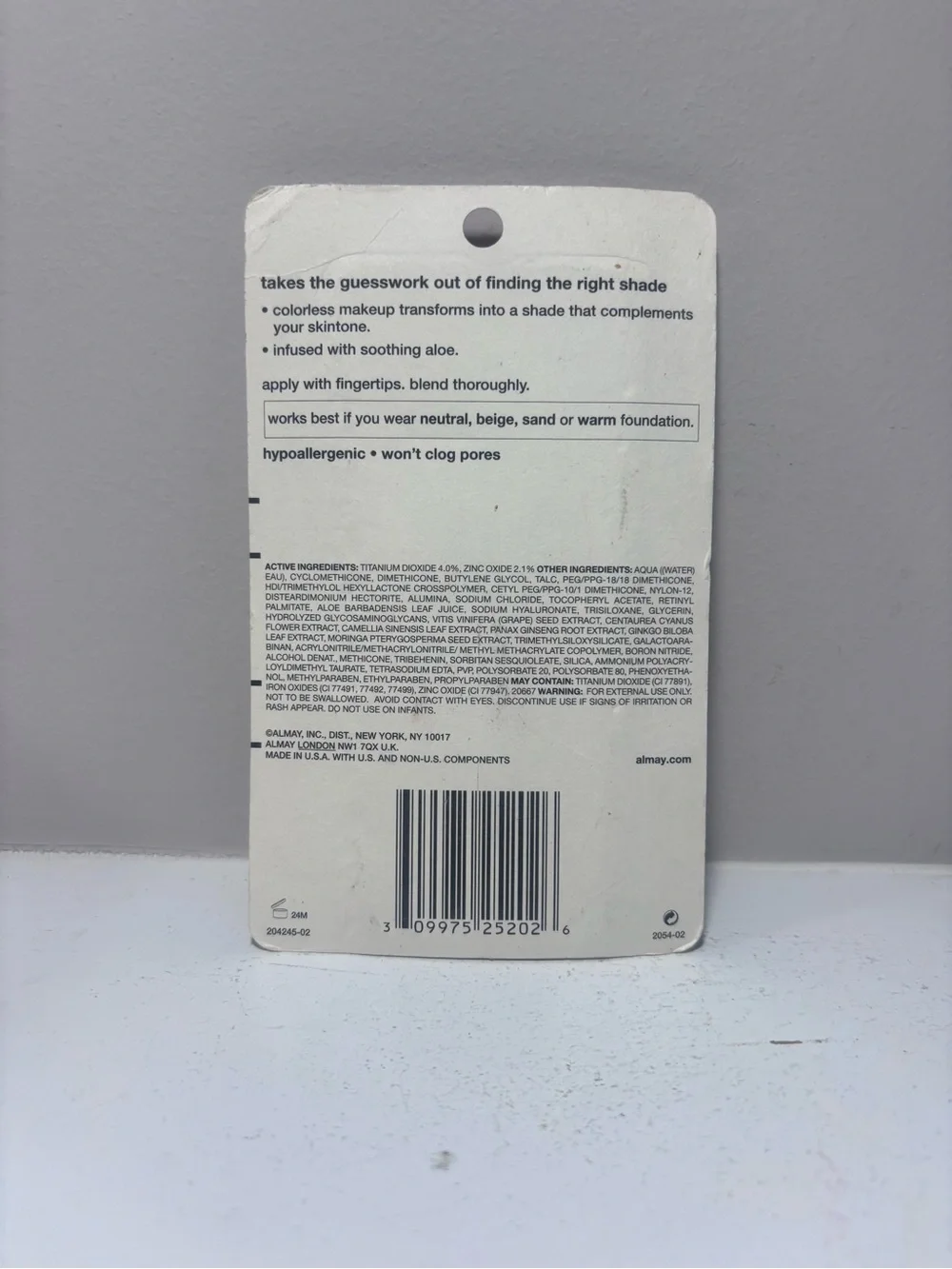 Almay Smart Shade Makeup SPF 15 - Light/Medium 200